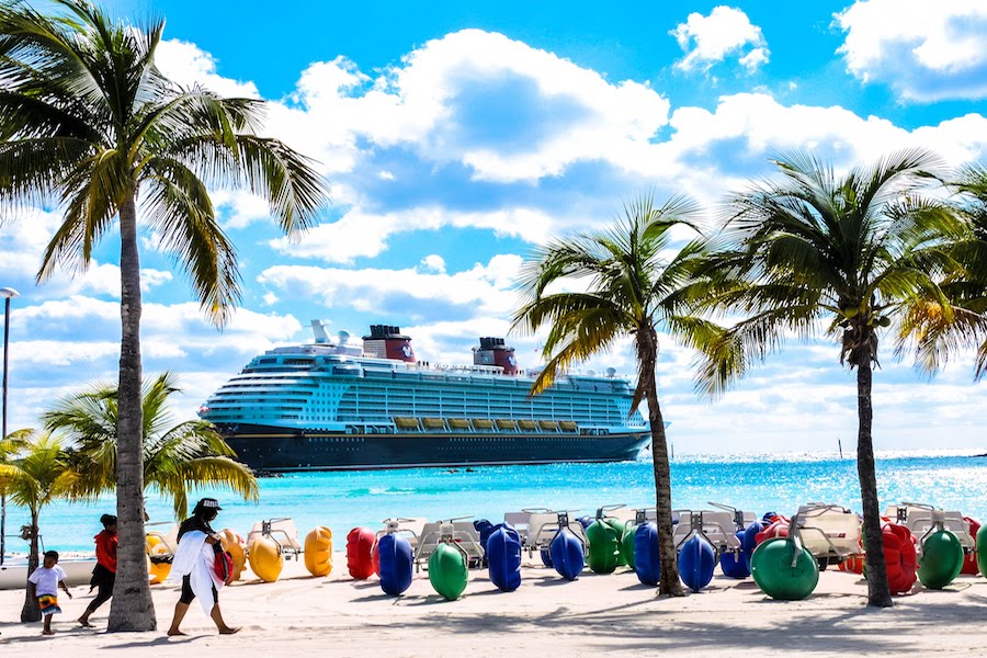 ทัวร์ท่าเรือ Disney Castaway Cay, Bahamas - เรือสำราญดิสนีย์ Disney Cruise