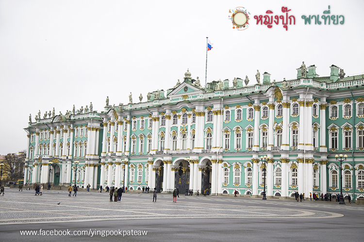 เที่ยวพิพิธภัณฑ์เฮอร์มิเทจ และพระราชวังฤดูหนาว Hermitage, St. Petersburg รัสเซีย