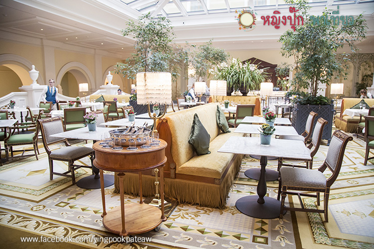 ร้านอาหาร Tea Lounge, Four Seasons Hotel Lion Palace, St. Petersburg รัสเซีย