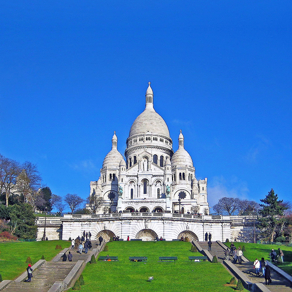 เที่ยวมหาวิหารซาเคร-เกอร์ Sacre Coeur, Paris ฝรั่งเศส
