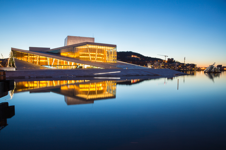 เที่ยวโอเปร่าเฮ้าส์ออสโล Oslo Opera House, Oslo นอร์เวย์