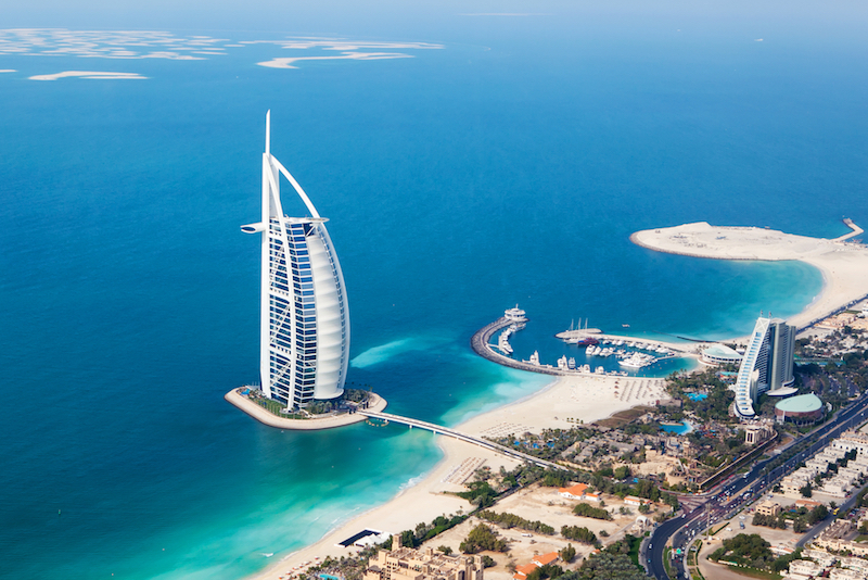 พักโรงแรม 7 ดาว Burj Al Arab, Dubai สหรัฐอาหรับเอมิเรตส์
