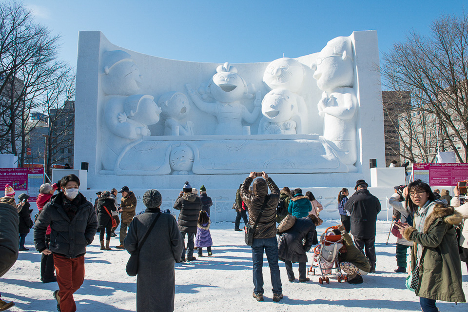 เทศกาลหิมะซัปโปโร Sapporo Snow Festival, ญี่ปุ่น