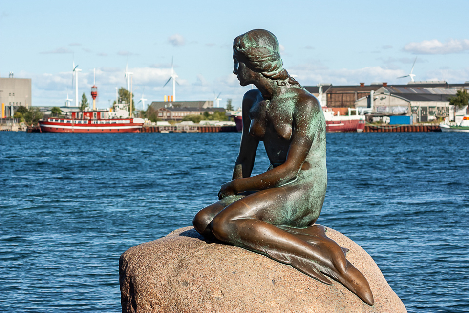 เที่ยวชมรูปปั้นเงือกน้อย The Little Mermaid, Copenhagen เดนมาร์ก