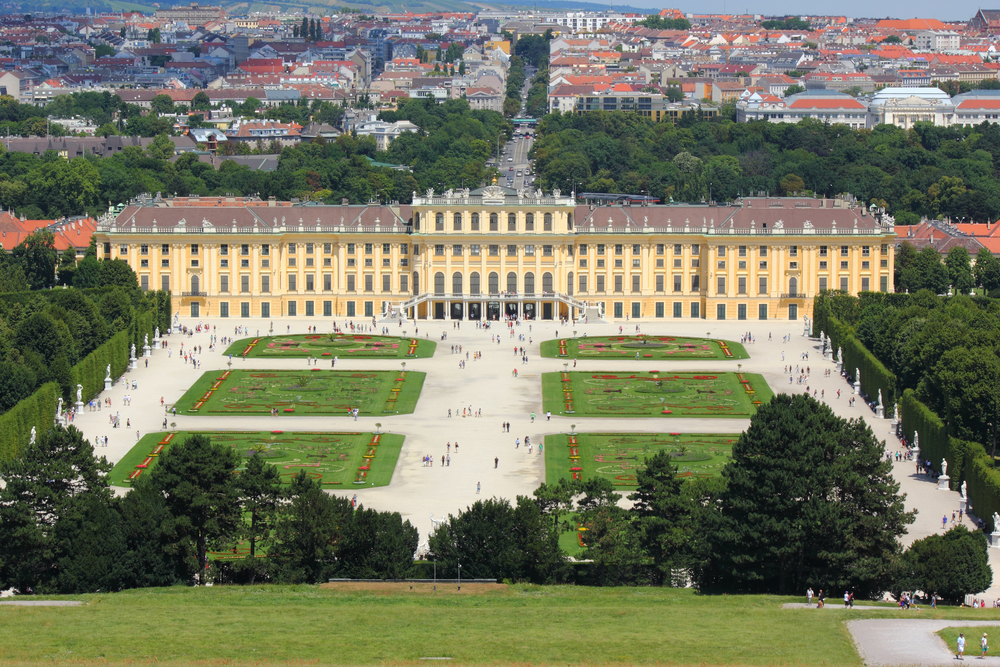 เที่ยวพระราชวังเชินบรุนน์ Schoenbrunn Palace, Vienna ออสเตรีย